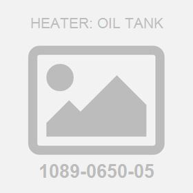Heater: Oil Tank